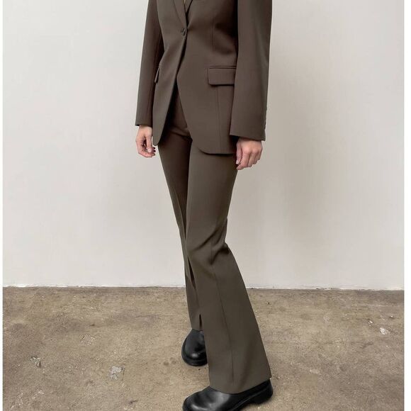ZARA FLARED FULL LENGTH PANTS LIMITED EDITION - Picture 8 of 8